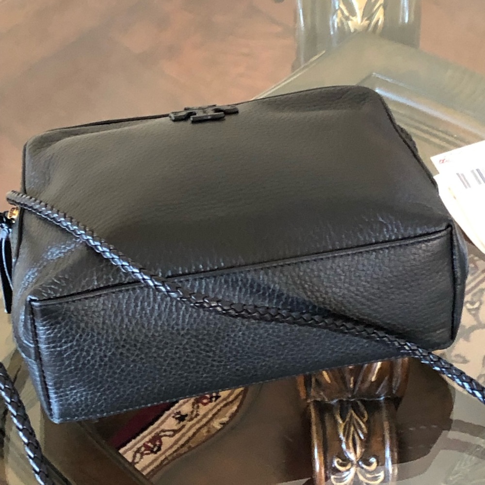 NWT Tory Burch Tailor braided camera bag Crossbody - Picture 5 of 8